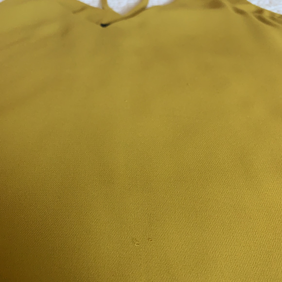 YELLOW V NECK CAMISOLE - Picture 3 of 14